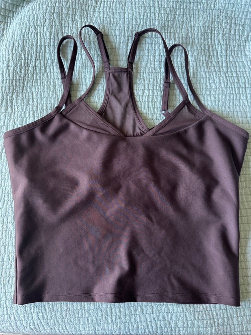 ALO Yoga Bra Top in Brown
